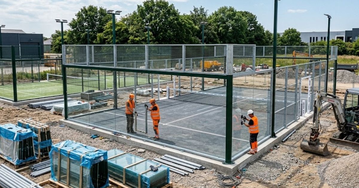 Padel Court Dimensions and Land Selection
