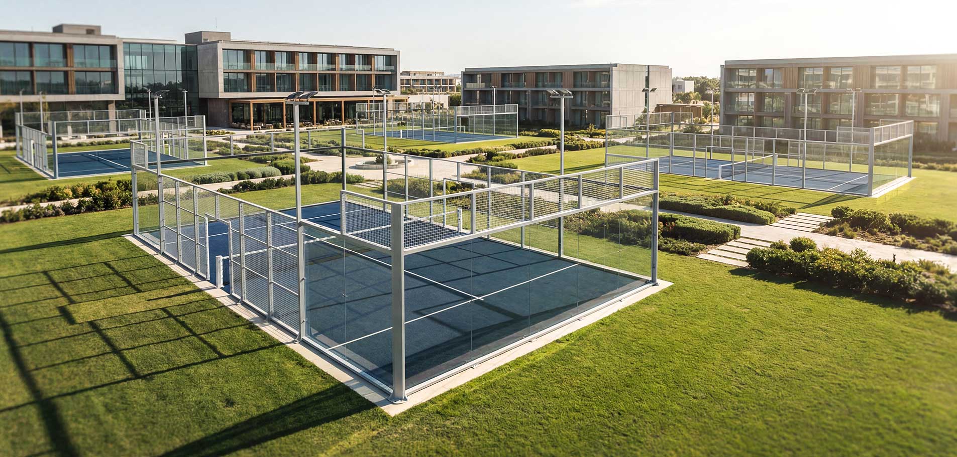 Tennis Court to Padel Court Conversion