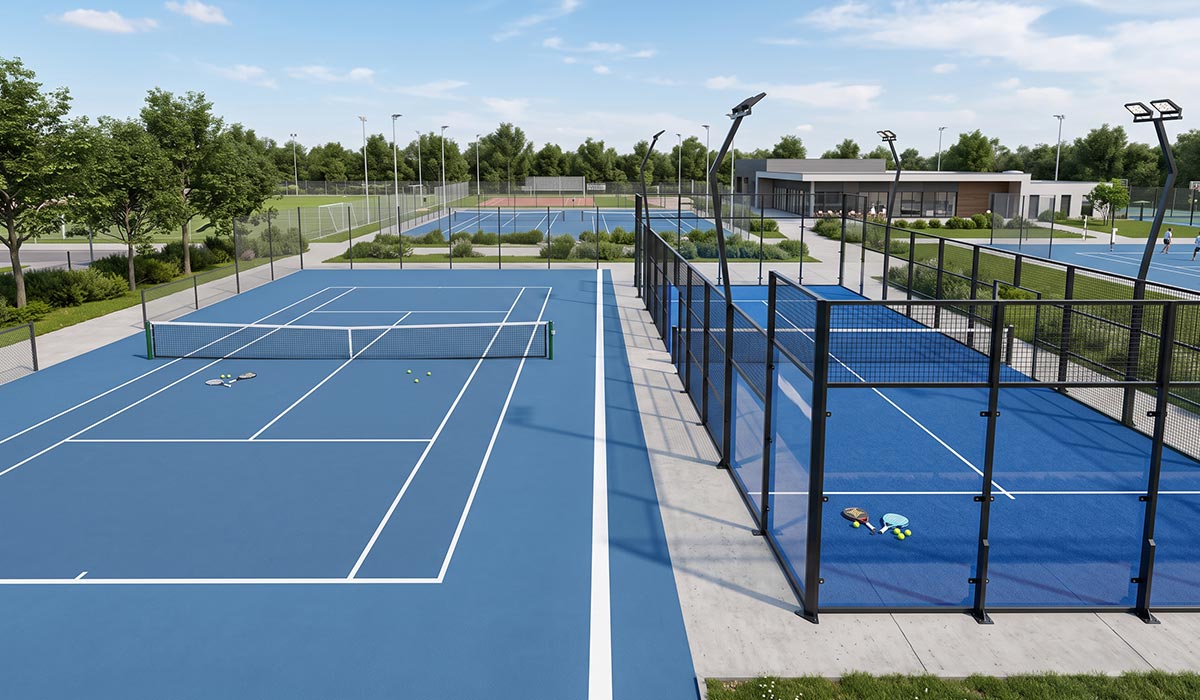 tenis kortunu padel kortuna dönüştürme